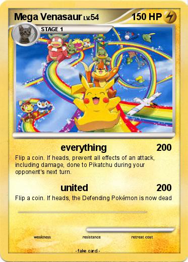 Pokemon Mega Venasaur