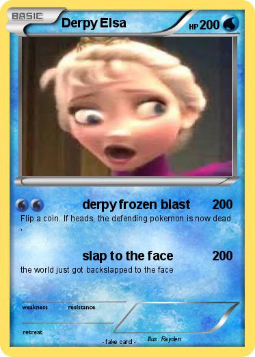 Pokemon Derpy Elsa
