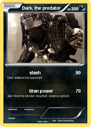 Pokemon Dark, the predator