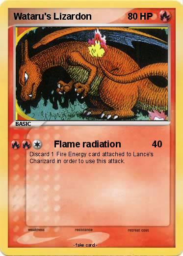 Pokemon Wataru's Lizardon