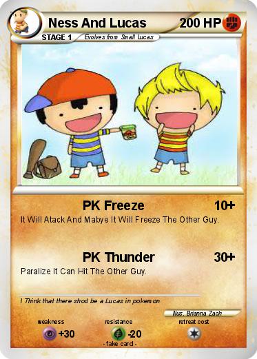Pokemon Ness And Lucas