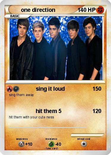 Pokemon one direction