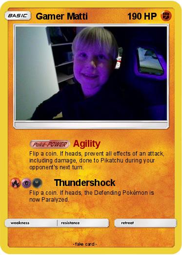 Pokemon Gamer Matti