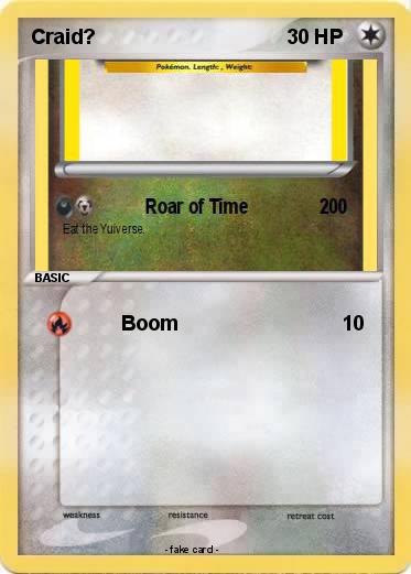 Pokemon Craid?