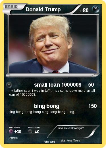 Pokemon Donald Trump