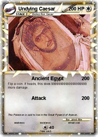 Pokemon Undying Caesar