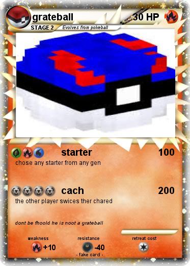 Pokemon grateball