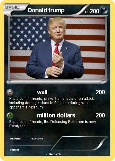 Pokemon Donald trump