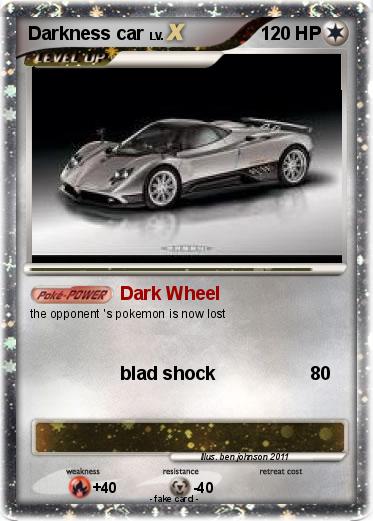 Pokemon Darkness car