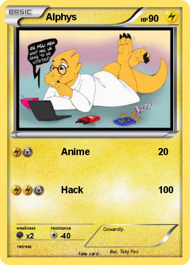 Pokemon Alphys