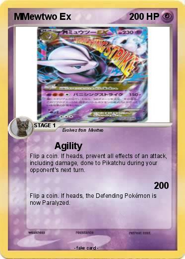 Pokemon MMewtwo Ex
