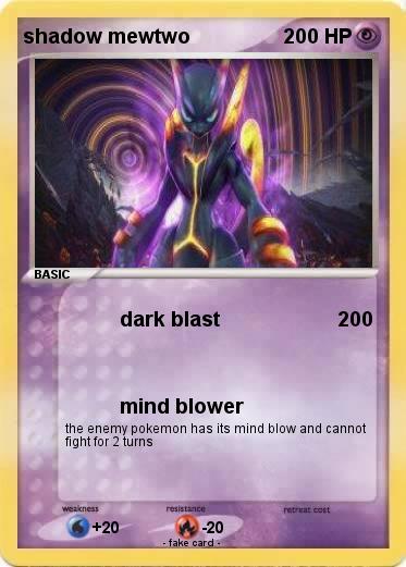 Pokemon shadow mewtwo