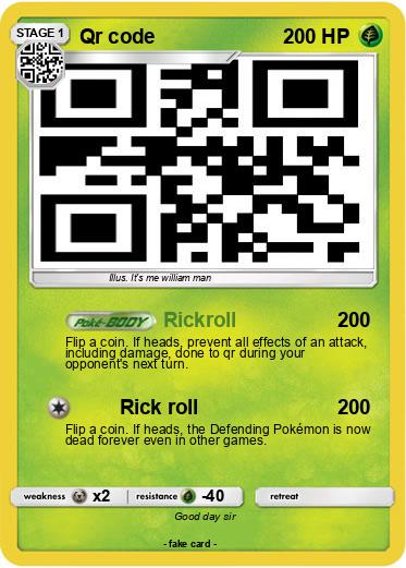 Pokemon Qr code