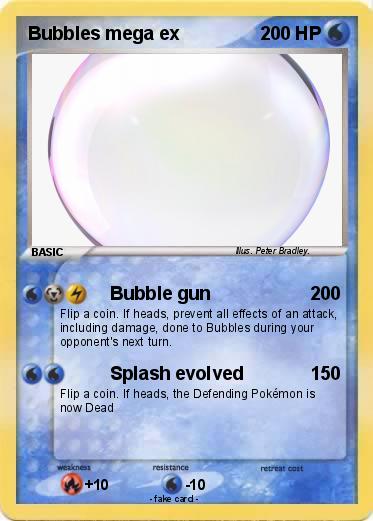 Pokemon Bubbles mega ex
