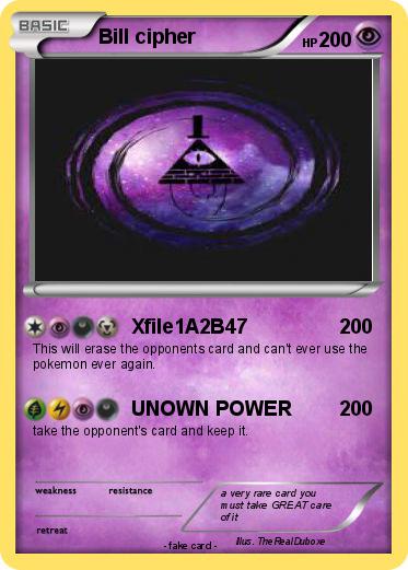 Pokemon Bill cipher