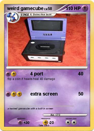 Pokemon weird gamecube