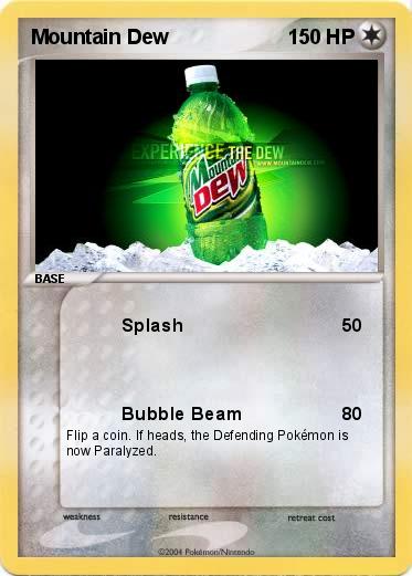 Pokemon Mountain Dew