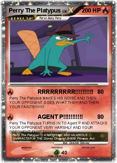 Pokemon Perry The Platypus