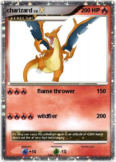 Pokemon charizard