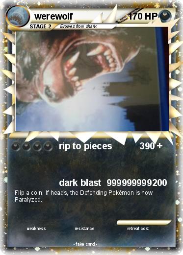 Pokemon werewolf