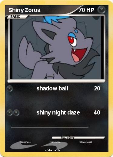 Pokemon Shiny Zorua