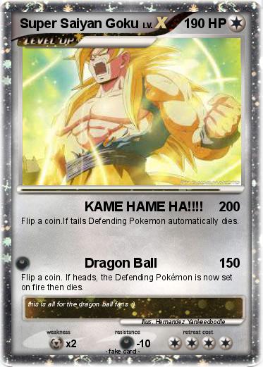 Pokemon Super Saiyan Goku