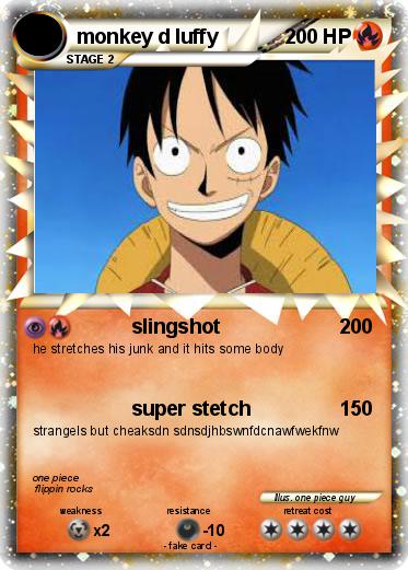 Pokemon monkey d luffy