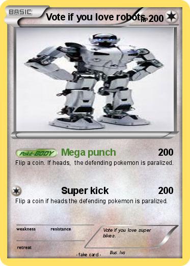 Pokemon Vote if you love robots