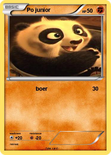 Pokemon Po junior