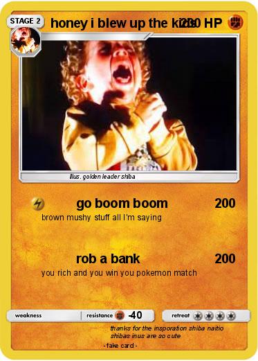 Pokemon honey i blew up the kids
