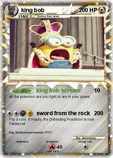 Pokemon king bob