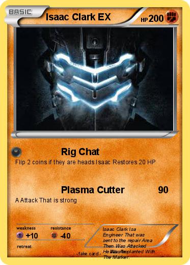 Pokemon Isaac Clark EX