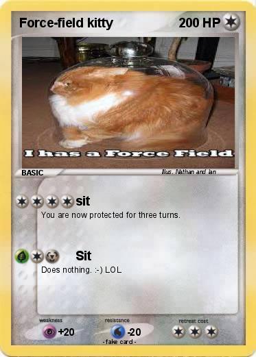 Pokemon Force-field kitty