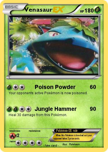 Pokemon Venasaur