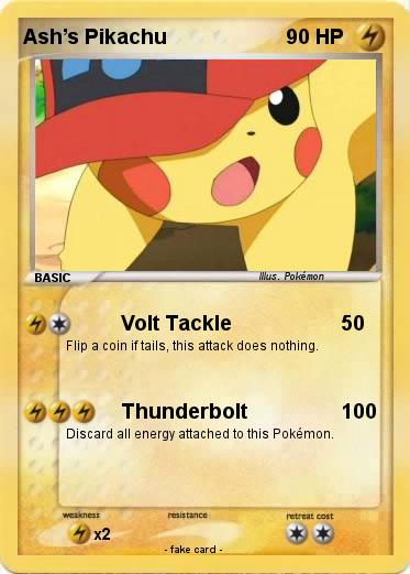 Pokemon Ash’s Pikachu