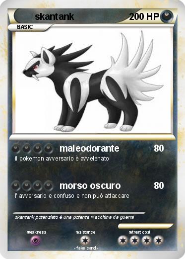 Pokemon skantank