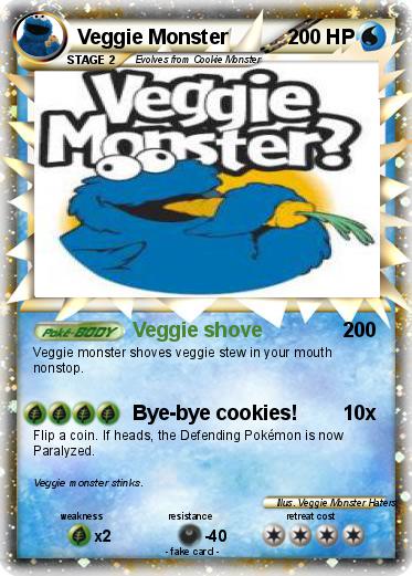 Pokemon Veggie Monster