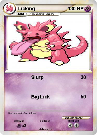 Pokemon Licking
