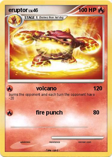 Pokemon eruptor
