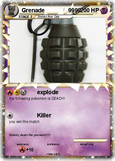Pokemon Grenade               9999