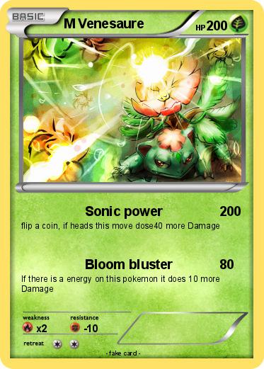Pokemon M Venesaure