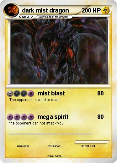 Pokemon dark mist dragon