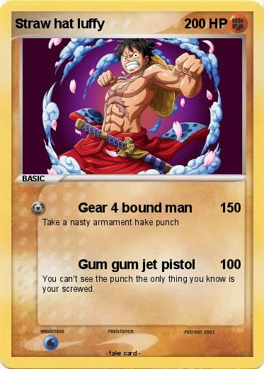 Pokemon Straw hat luffy