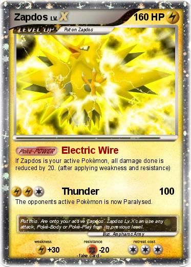 Pokemon Zapdos
