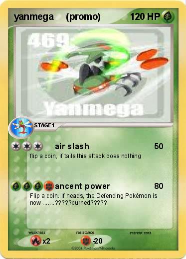 Pokemon yanmega     (promo)