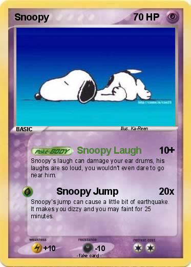 Pokemon Snoopy