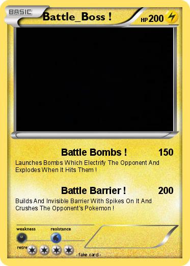 Pokemon Battle_Boss !