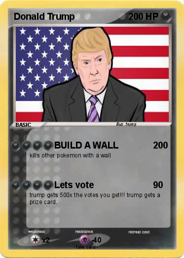 Pokemon Donald Trump