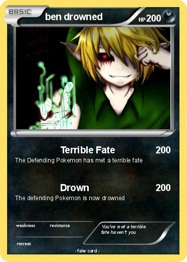 Pokemon ben drowned