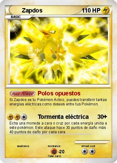 Pokemon Zapdos